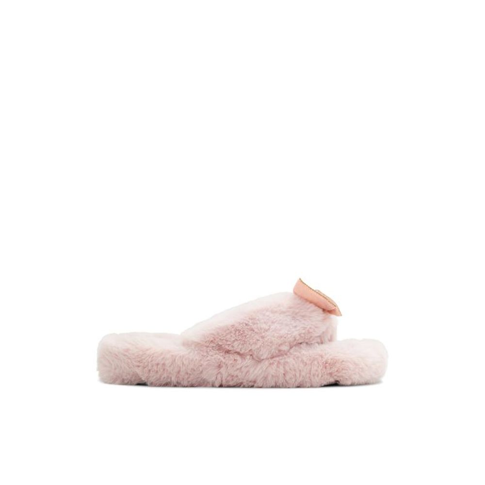 ALDO Pinke Slipper aus Polyester