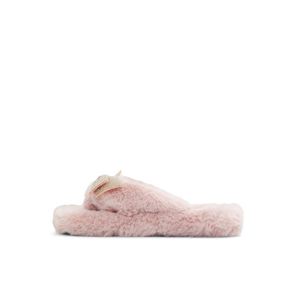 ALDO Pinke Slipper aus Polyester