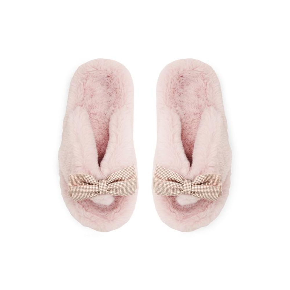 ALDO Pinke Slipper aus Polyester
