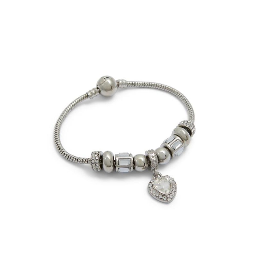 ALDO Armband aus silberfarbenem Elastan