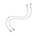 ALDO Armband aus silberfarbenem Elastan