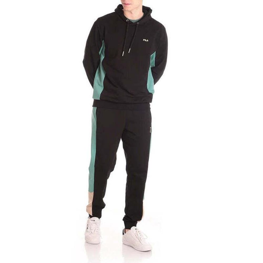 Fila Schwarzer Baumwoll-Sweatshirt