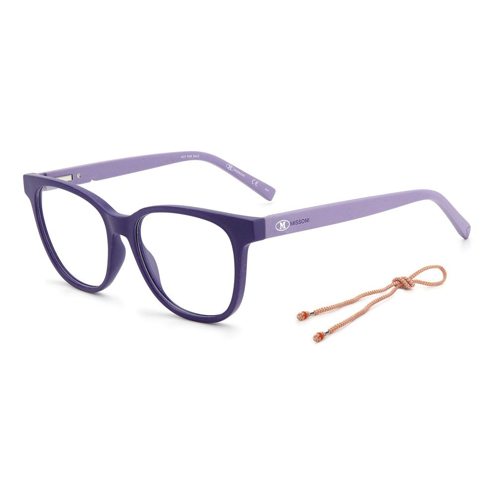 M Missoni Purple Polypropylene Glasses