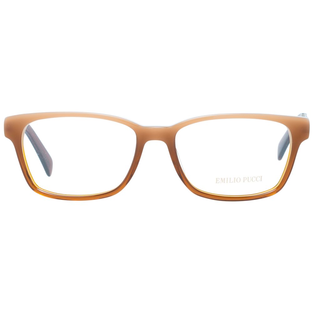 Emilio Pucci Brown Plastic Eyeglasses (Frame)