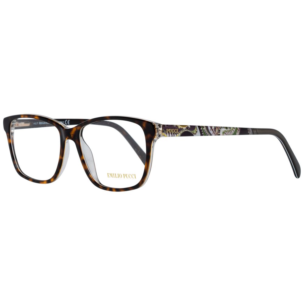 Emilio Pucci Brown Plastic Glasses (Frame)