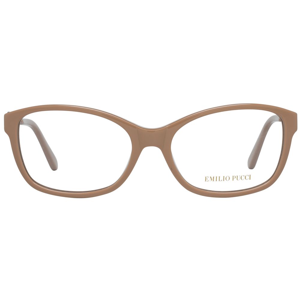 Emilio Pucci Brown Metal Glasses (Frame)