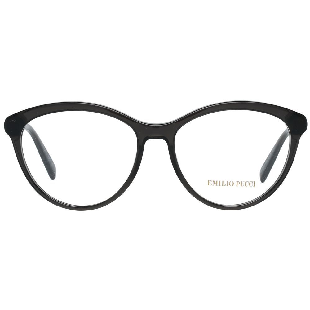 Emilio Pucci Schwarze Metallbrille (Fassung)