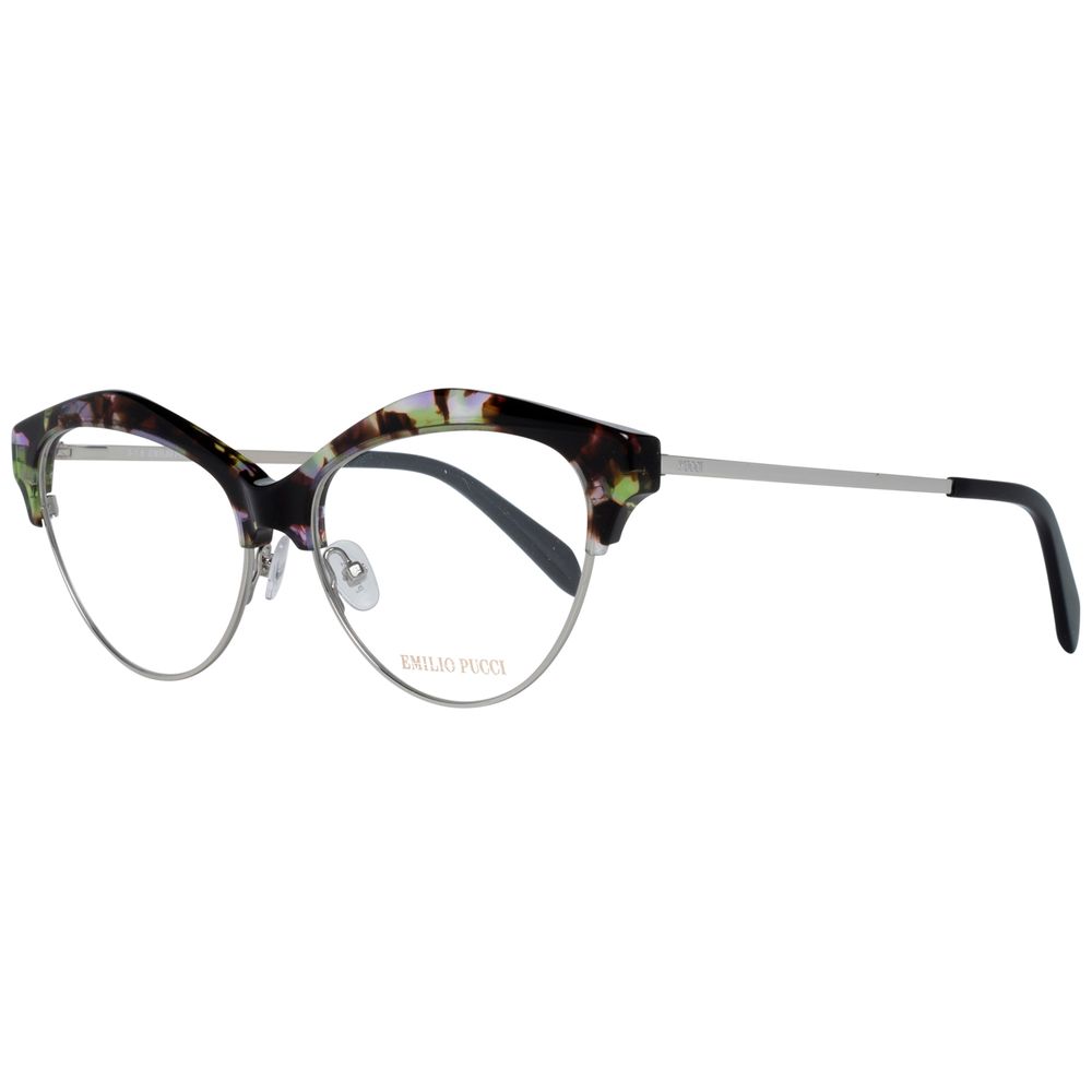 Emilio Pucci Brown Metal Glasses (Frame)