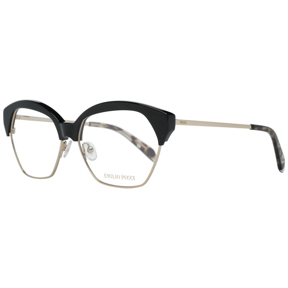 Emilio Pucci Black Metal Glasses (Frame)