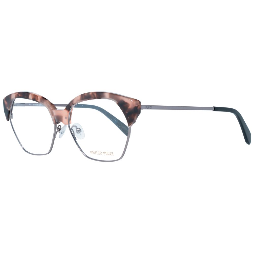 Emilio Pucci Braune Metallbrille (Fassung)