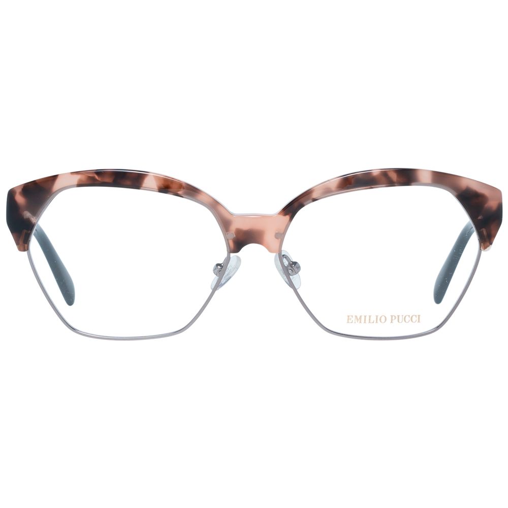 Emilio Pucci Braune Metallbrille (Fassung)
