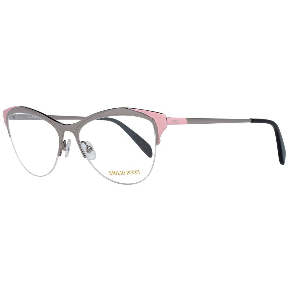 Emilio Pucci Grey Metal Eyeglasses (Frame)