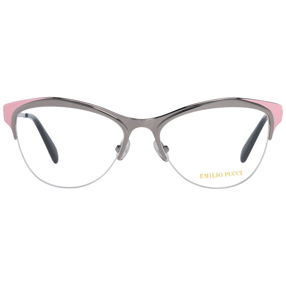 Emilio Pucci Grey Metal Eyeglasses (Frame)