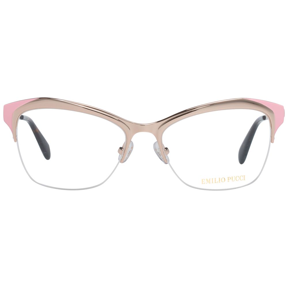 Emilio Pucci gold metal glasses (frame)