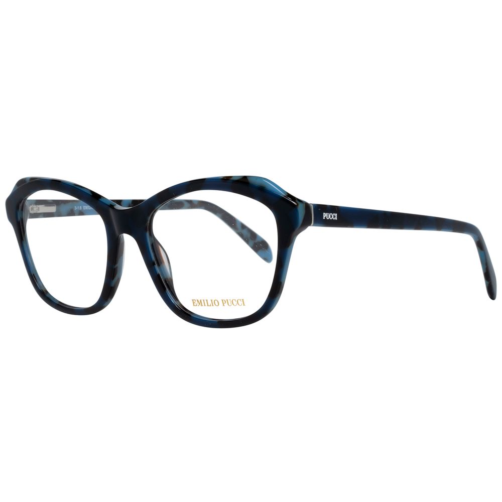 Emilio Pucci Blaue Kunststoffbrille (Gestell)