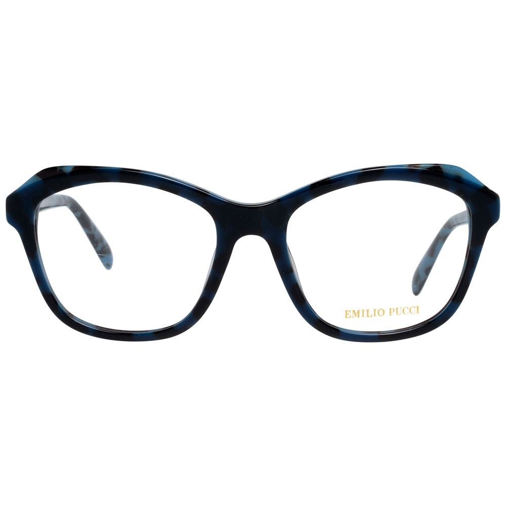 Emilio Pucci Blaue Kunststoffbrille (Gestell)