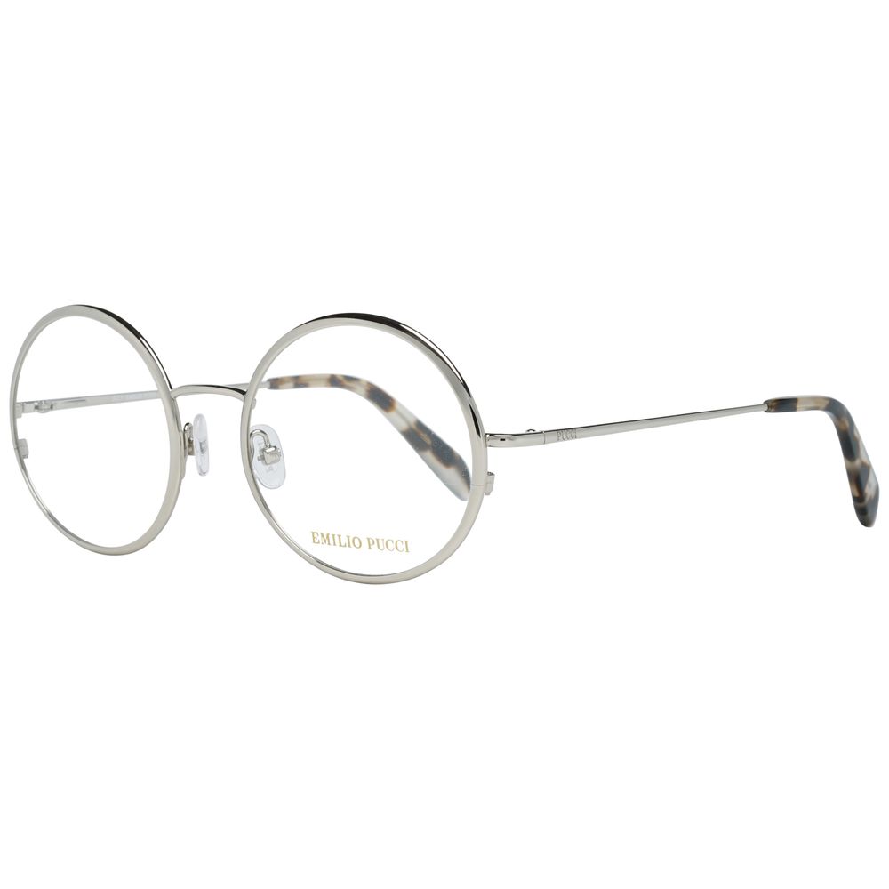 Emilio Pucci Graue Metallbrille (Gestell)
