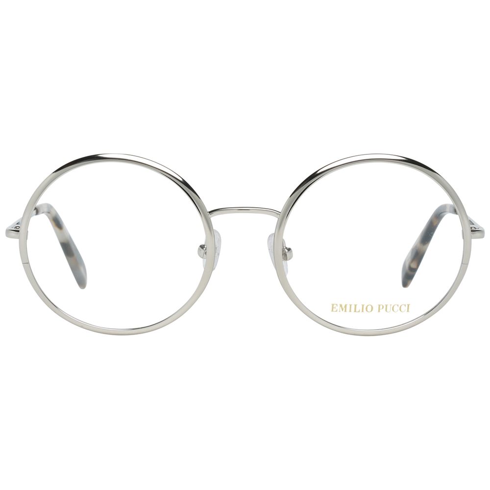 Emilio Pucci Graue Metallbrille (Gestell)