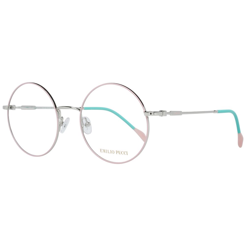 Emilio Pucci Graue Metallbrille (Fassung)