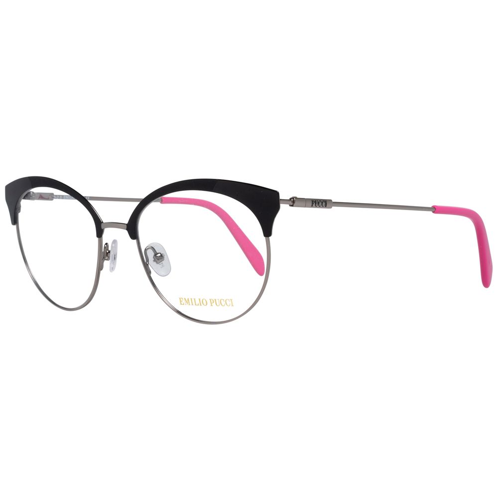 Emilio Pucci Black Metal Glasses (Frame)