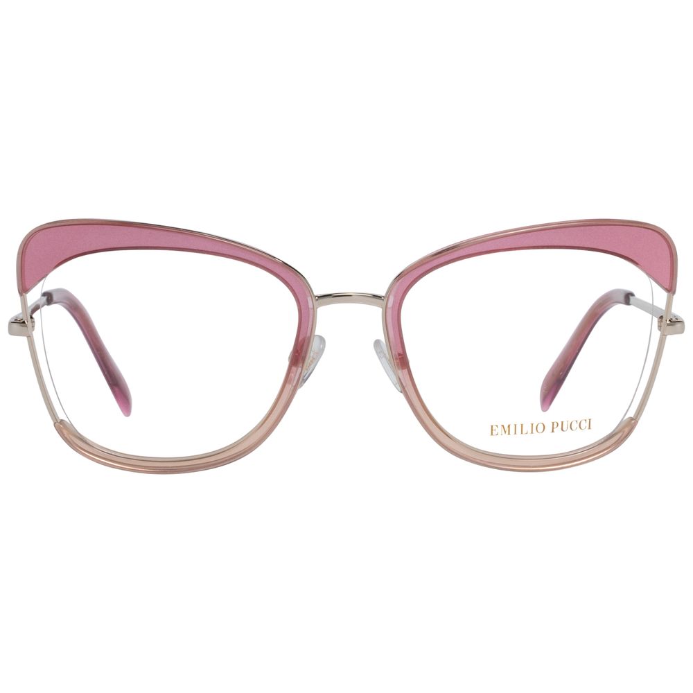 Emilio Pucci Mehrfarbige Metallbrille (Gestell)