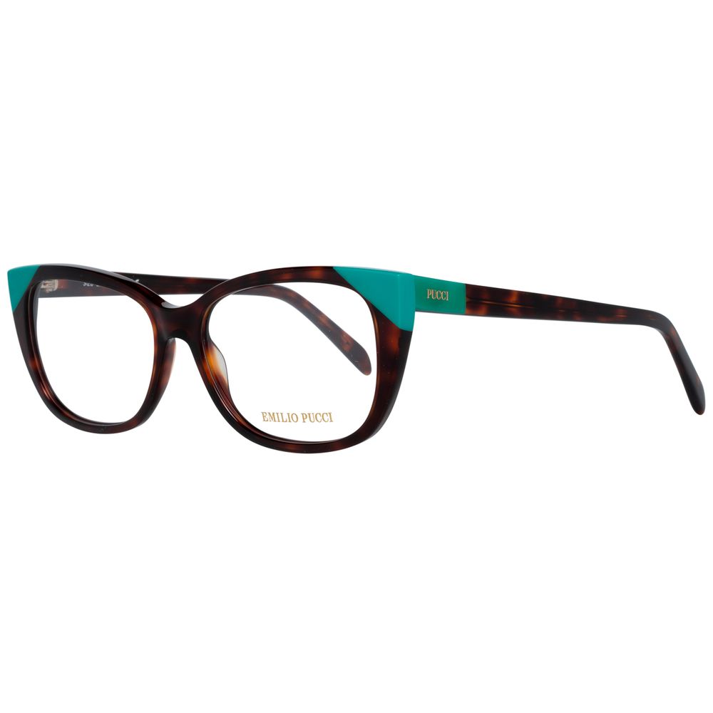 Emilio Pucci Brown Plastic Glasses (Frame)