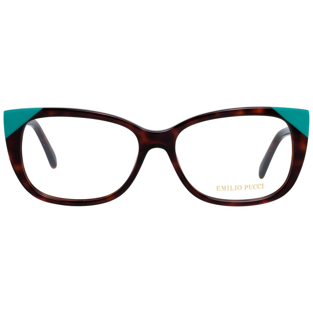 Emilio Pucci Brown Plastic Glasses (Frame)