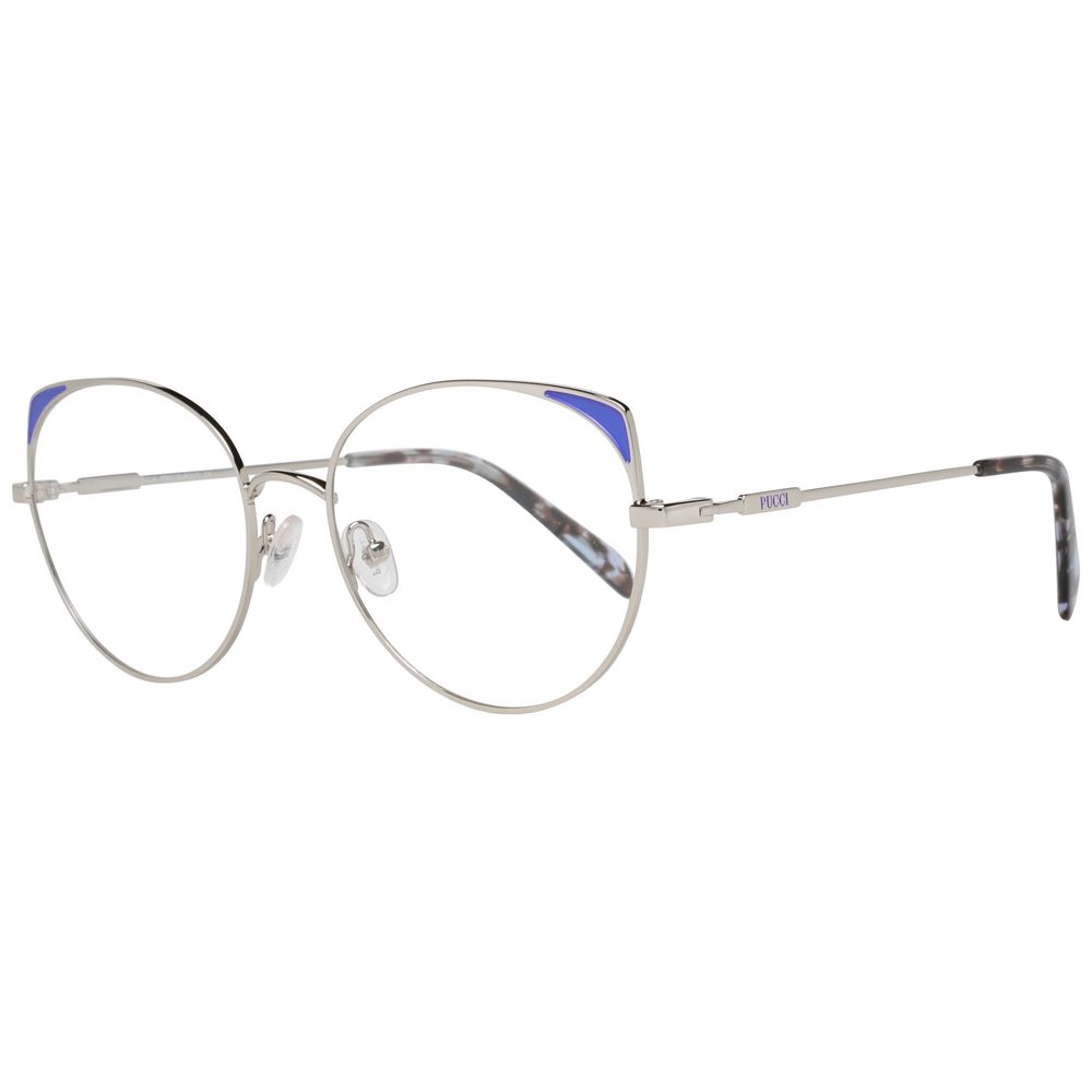 Emilio Pucci Grey Metal Eyeglasses (Frame)