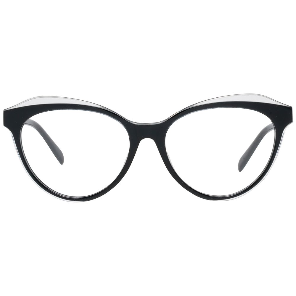 Emilio Pucci Schwarze Kunststoffbrille (Fassung)