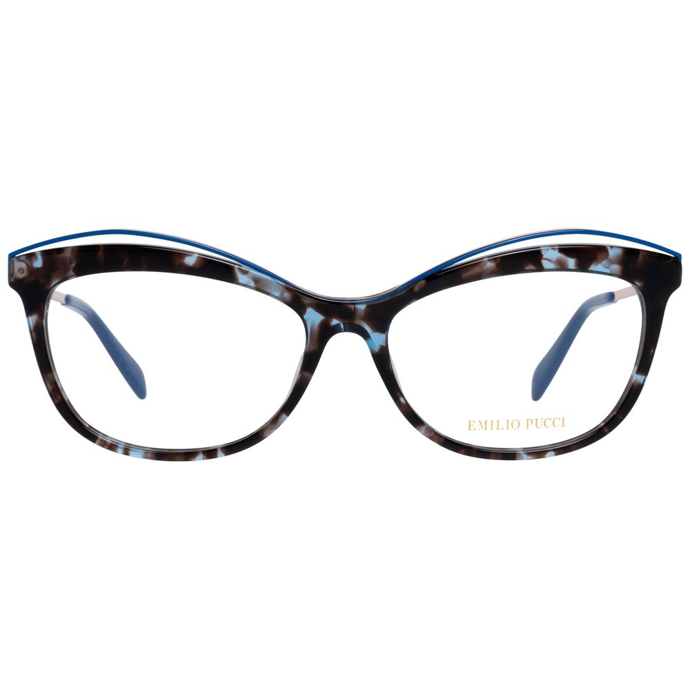 Emilio Pucci Braune Metallbrille (Gestell)