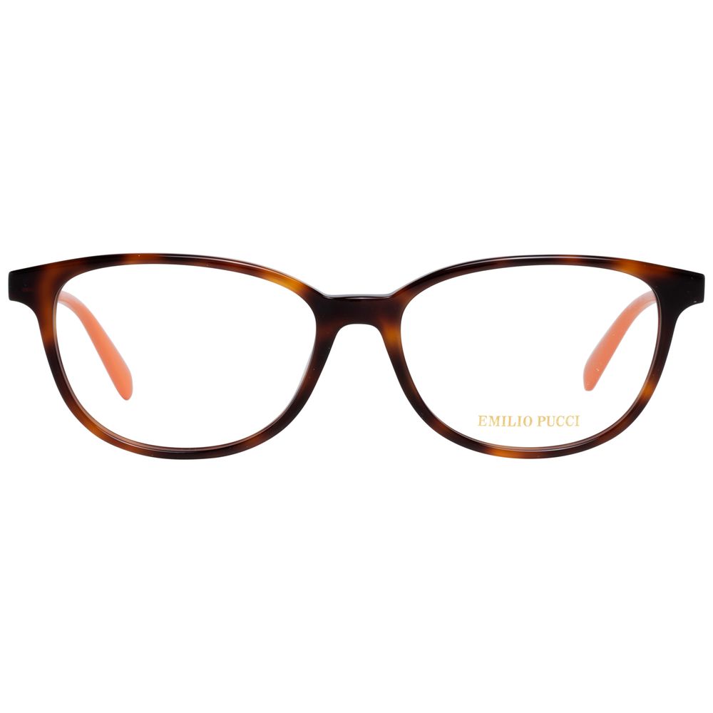 Emilio Pucci Braune Kunststoffbrille (Gestell)