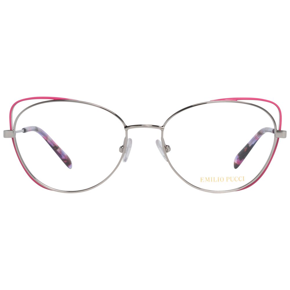Emilio Pucci Graue Metallbrille (Fassung)