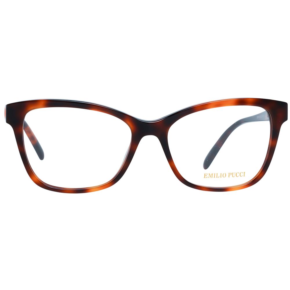 Emilio Pucci Brown Plastic Eyeglasses (Frame)