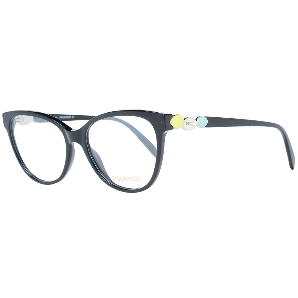 Emilio Pucci Black Acetate Glasses (Frame)