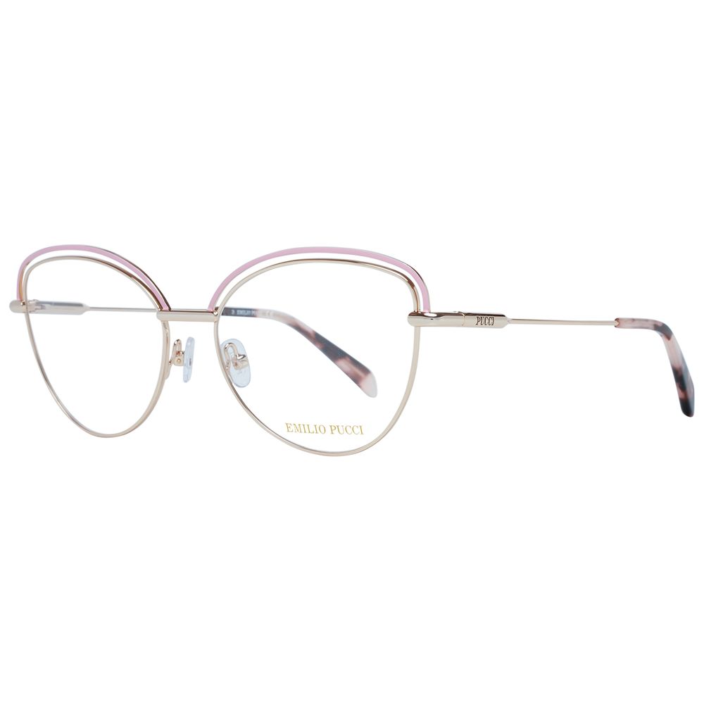 Emilio Pucci Brille aus Goldmetall (Fassung)