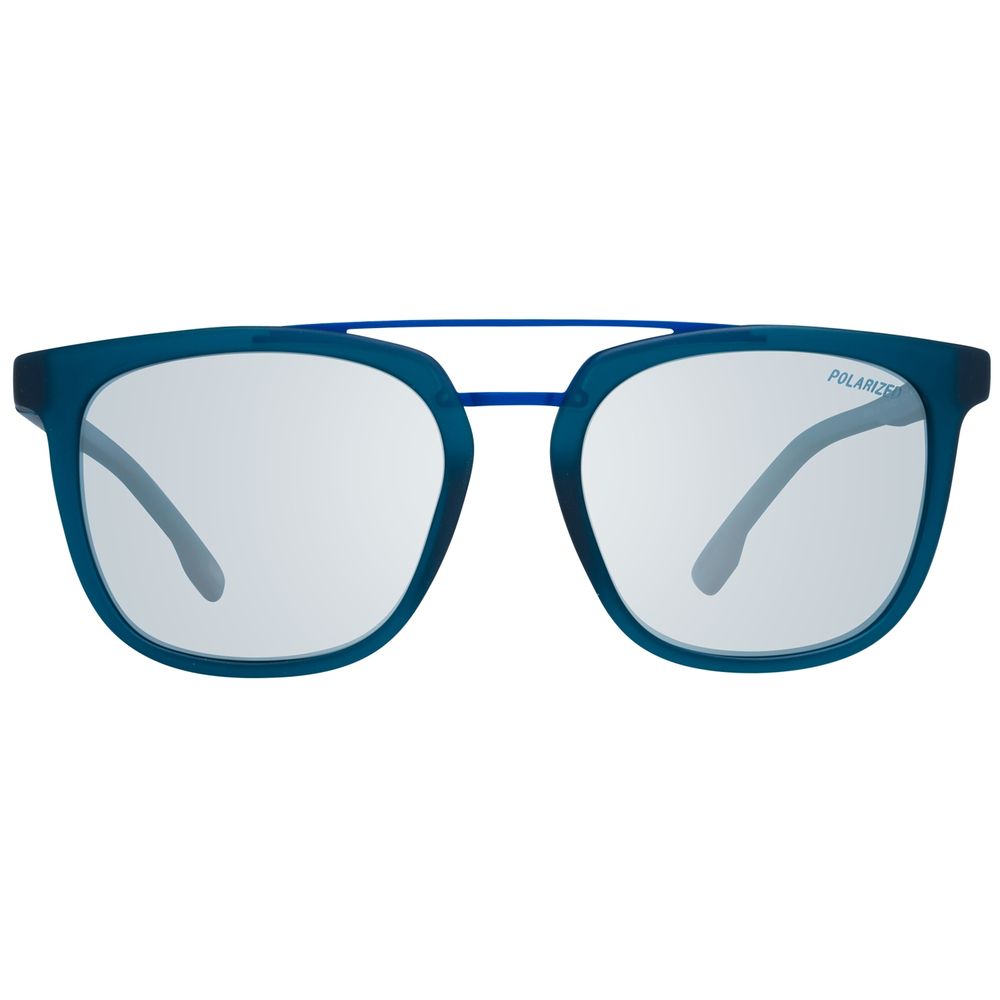 SKECHERS Blaue Sonnenbrille aus Metall
