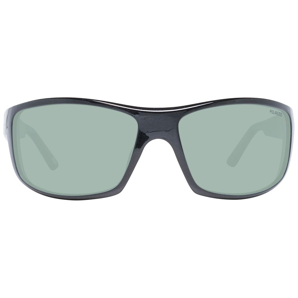 SKECHERS Schwarze Sonnenbrille aus Kunststoff