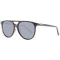 SKECHERS Braune Sonnenbrille aus Kunststoff