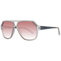 SKECHERS Graue Sonnenbrille aus Kunststoff