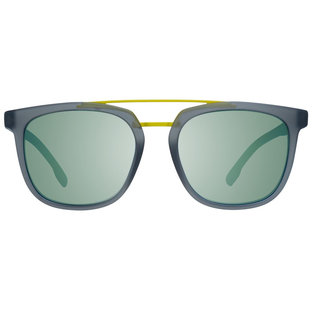 SKECHERS Graue Sonnenbrille aus Metall