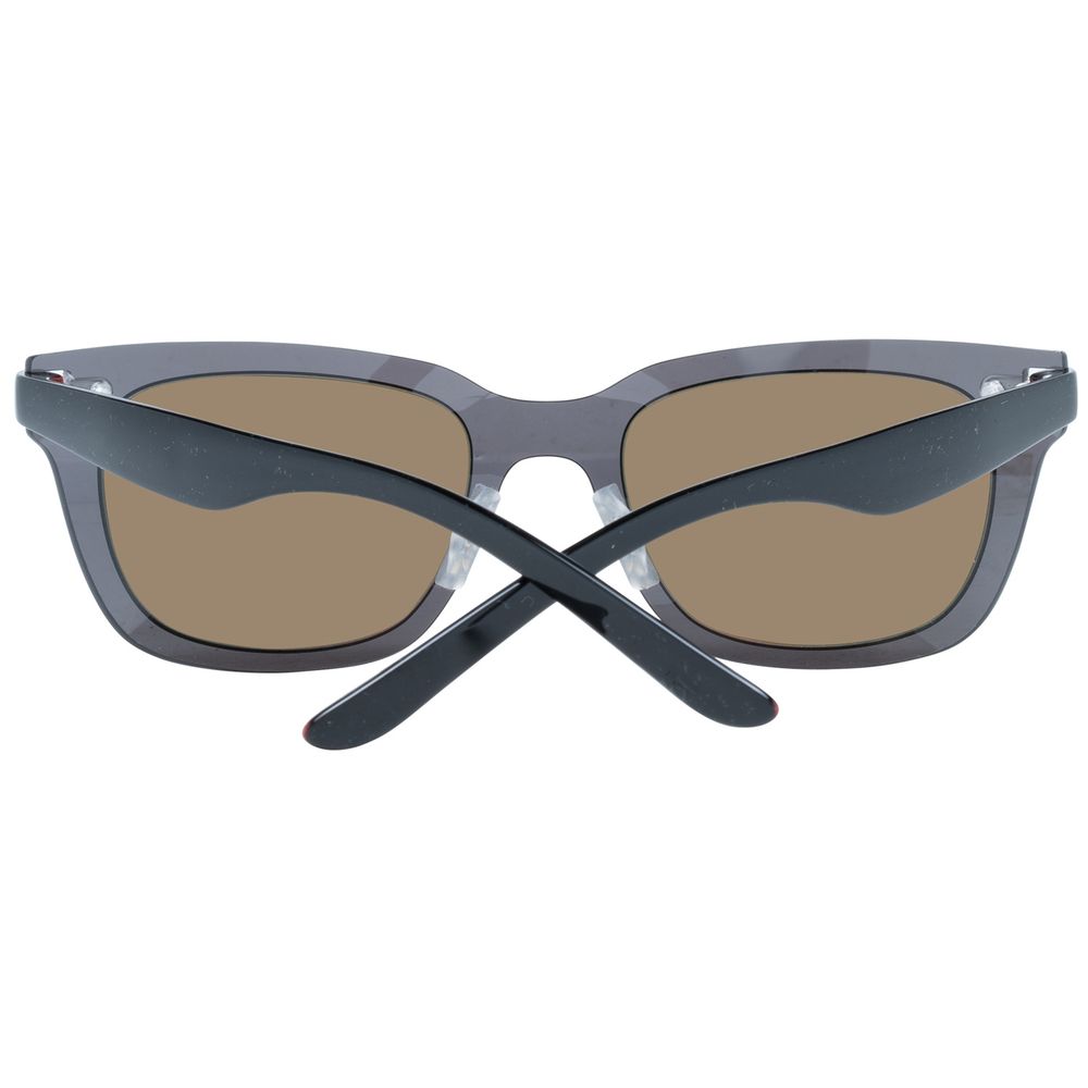 TRY COVER CHANGE Schwarze Sonnenbrille aus Kunststoff