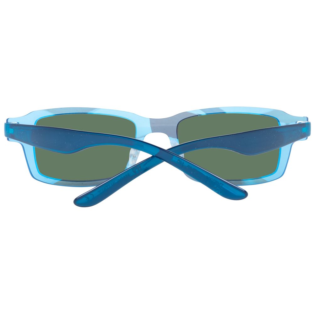 TRY COVER CHANGE Blaue Sonnenbrille aus Kunststoff