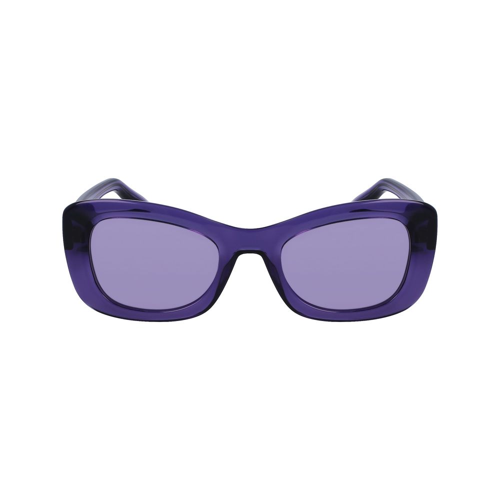 Victoria Beckham Grey Acetate Sunglasses