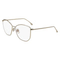 Victoria Beckham Brille aus Goldmetall (Gestell)