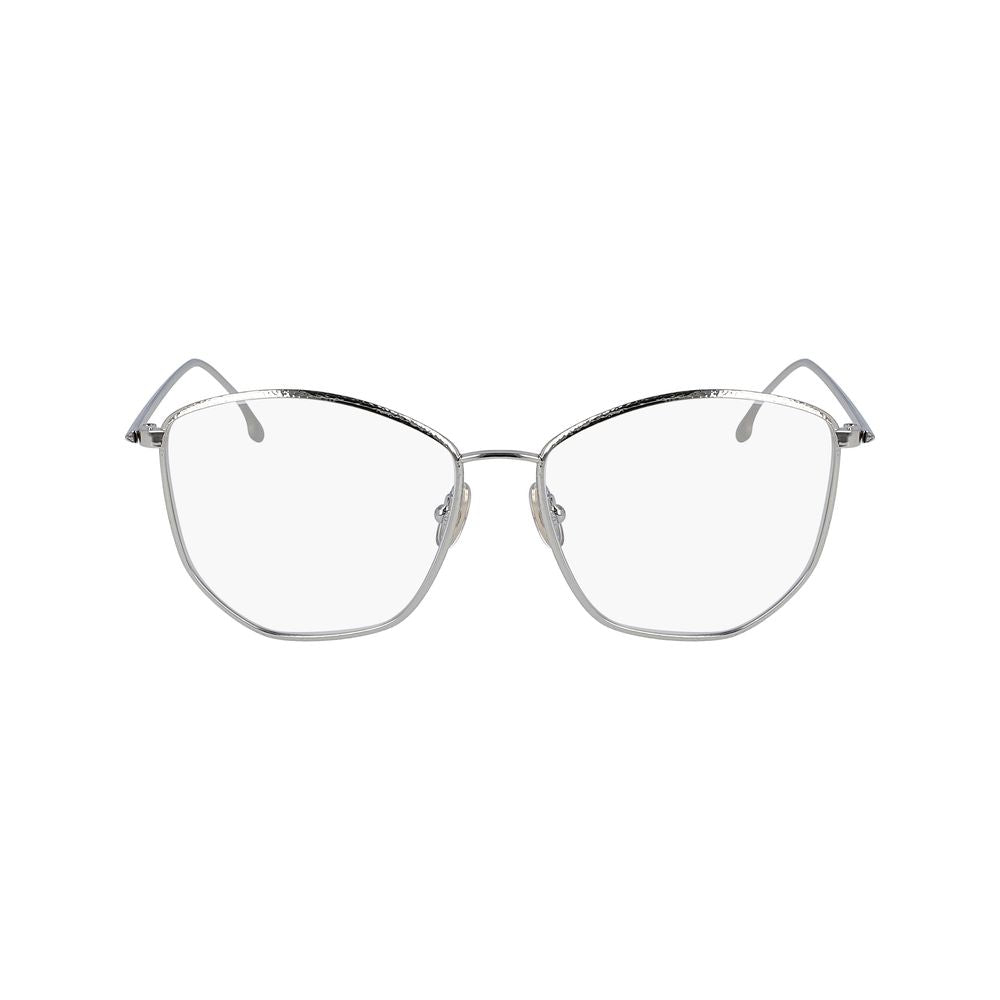 Victoria Beckham Grey Metal Glasses (Frame)