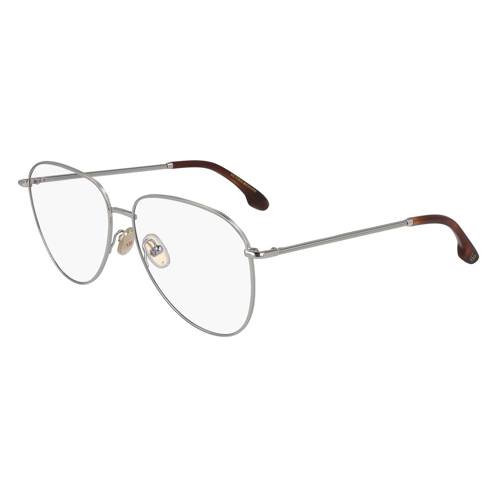 Victoria Beckham Graue Metallbrille (Gestell)