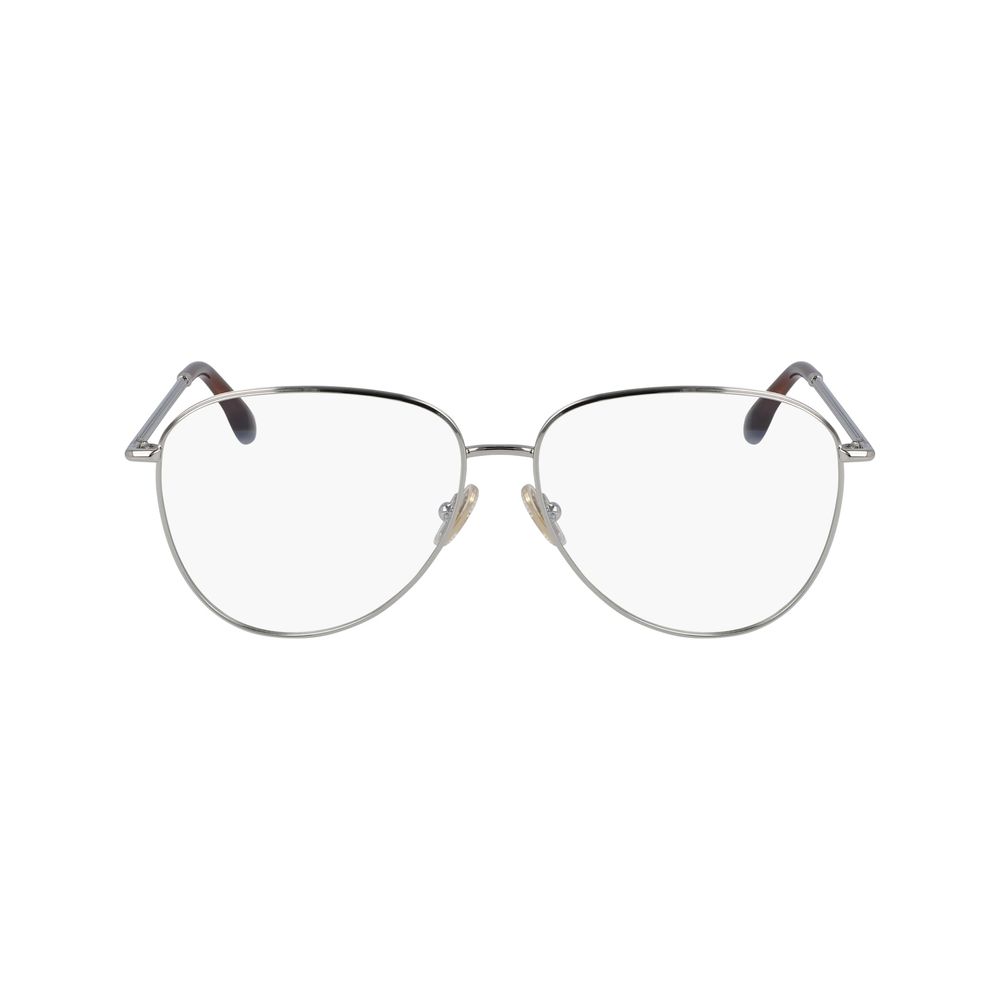 Victoria Beckham Graue Metallbrille (Gestell)