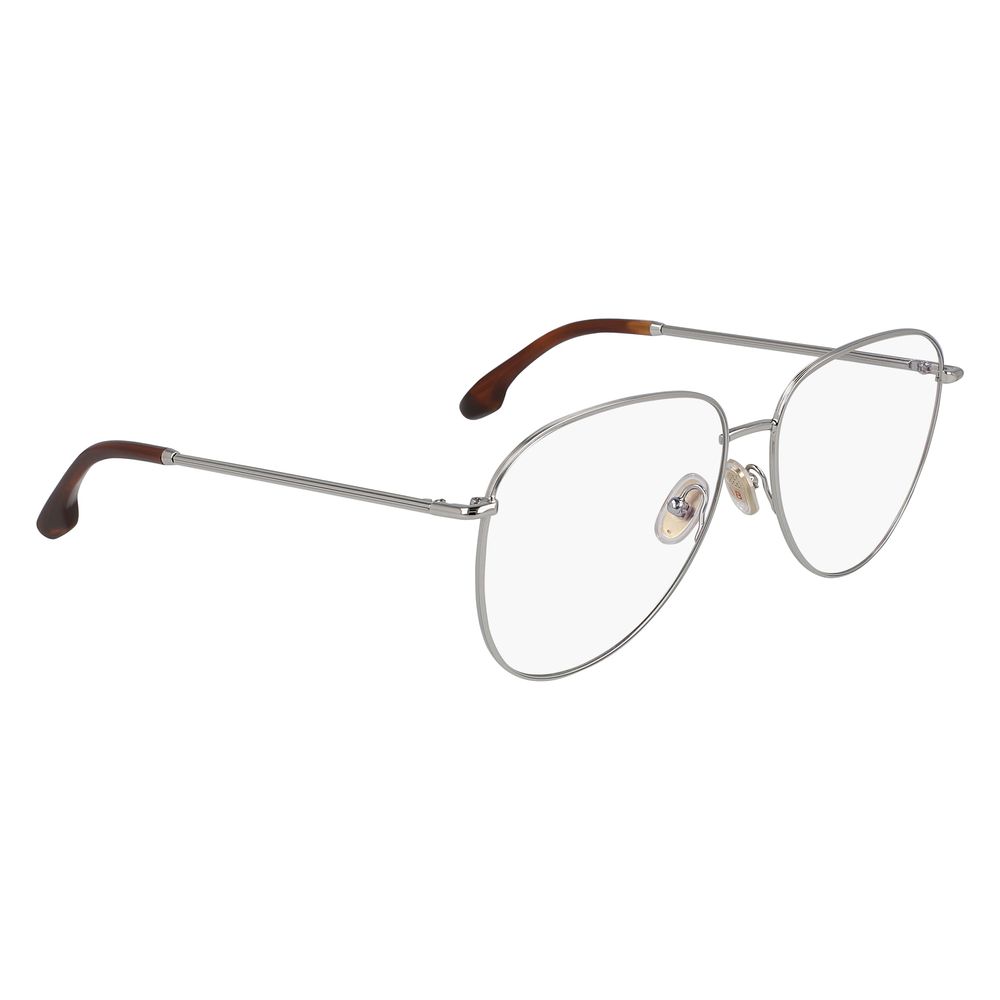 Victoria Beckham Graue Metallbrille (Gestell)