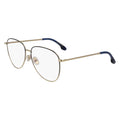 Victoria Beckham Blaue Metallbrille (Fassung)