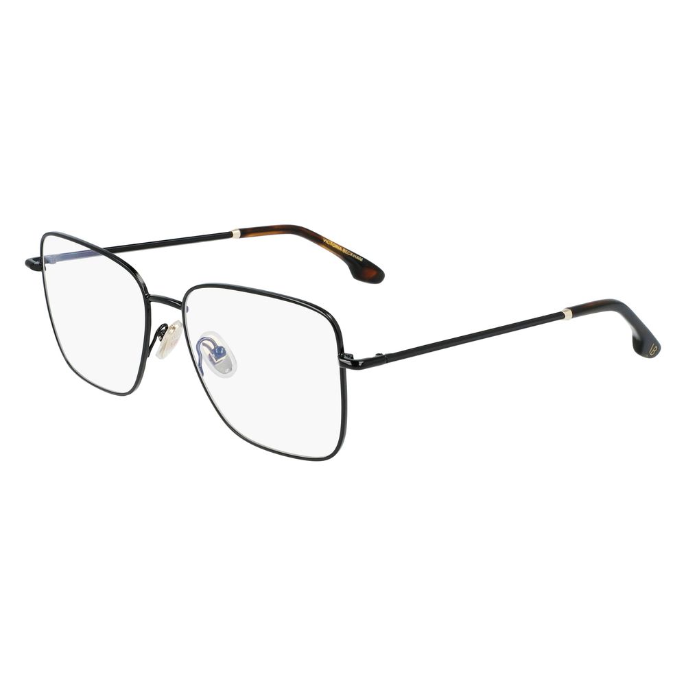 Victoria Beckham Schwarze Metallbrille (Gestell)